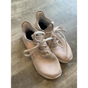 Womens Size sz 7 Adidas Cloudfoam pale Pink Running Shoes ART H00915